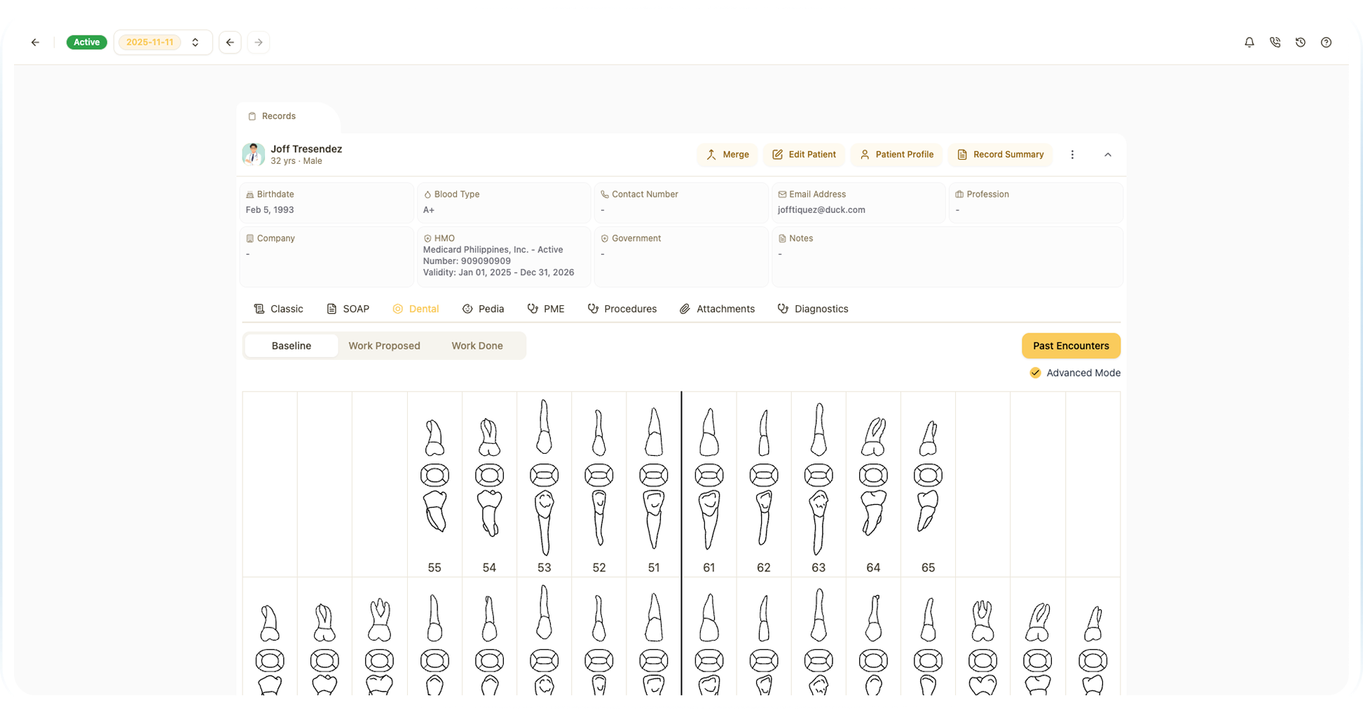 DentaLemon Application Interface
